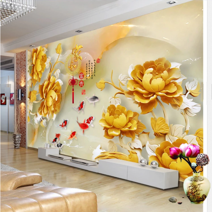 Tranh dán tường Decal 3D