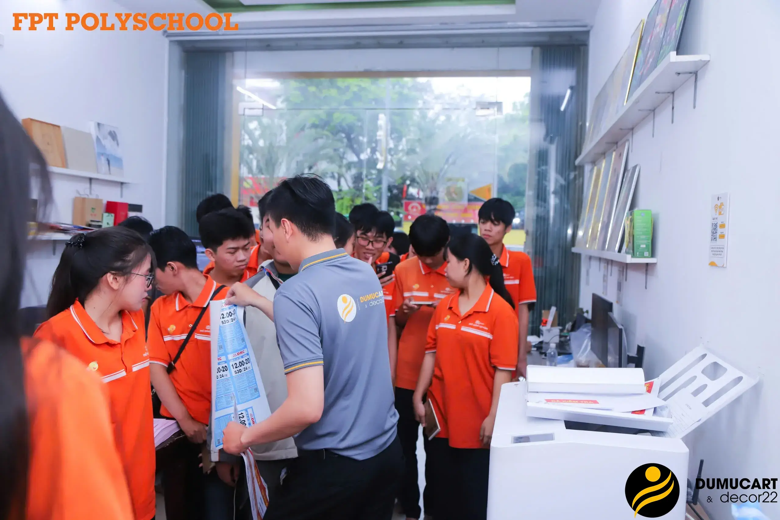 học sinh phổ thông cao đẳng fpt, in du mục art